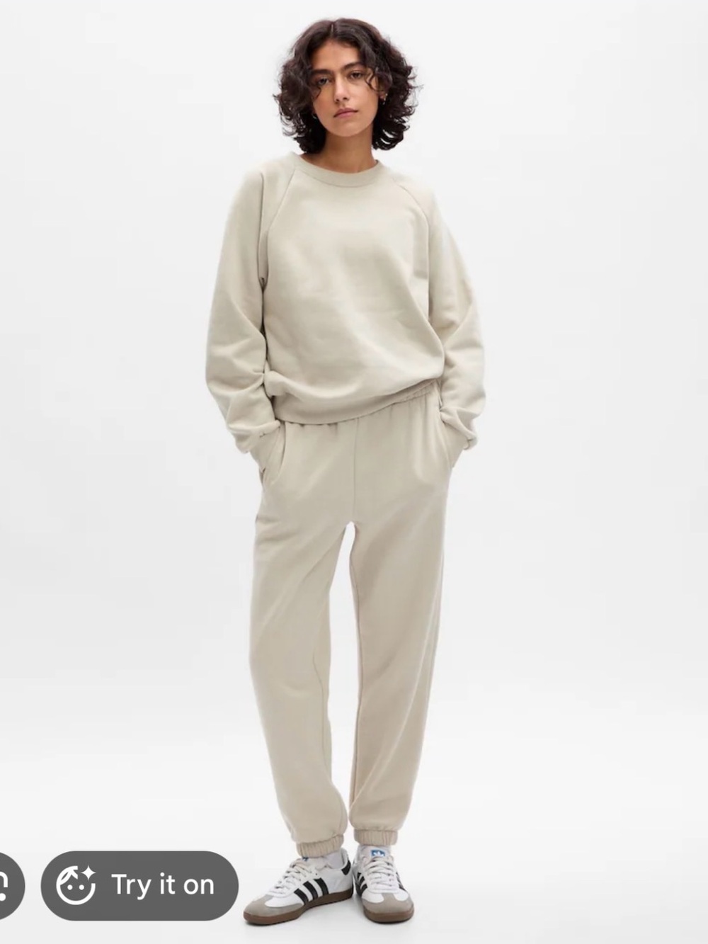 GAP 2 pc. Women's Vintage Super Soft Sweatsuit Outfit 2pc